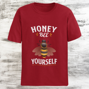 HONEY BEE YOURSELF | Premium Unisex Crewneck T-Shirt
